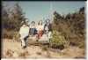 1978 - David, Miles, Jessica and Jeff on The Rock